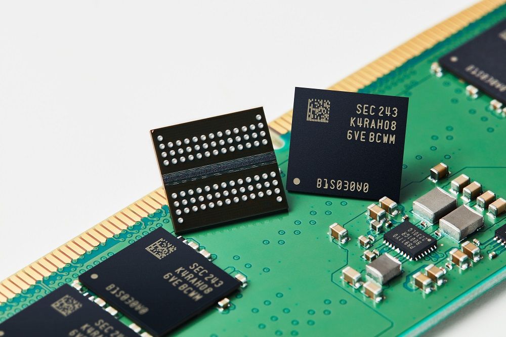 Samsung Begins Mass Production of 12nm-Class DDR5 DRAM.