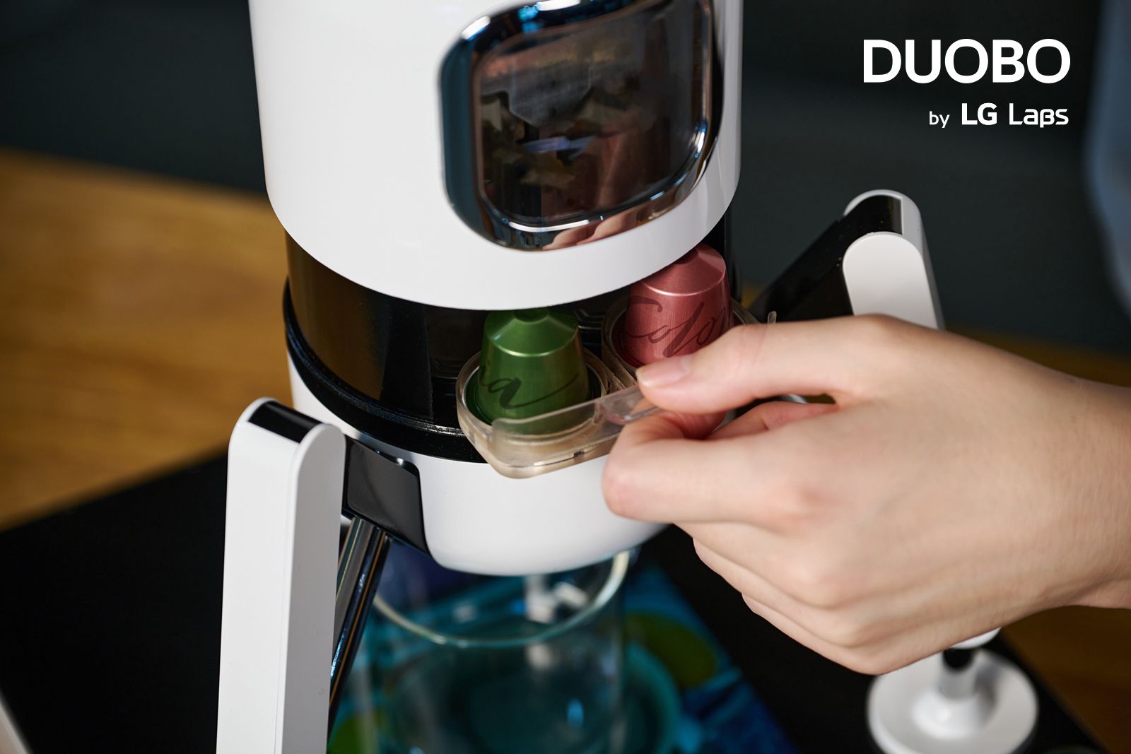 LG Electronics New Venture: DUOBO Capsule Coffee Machine