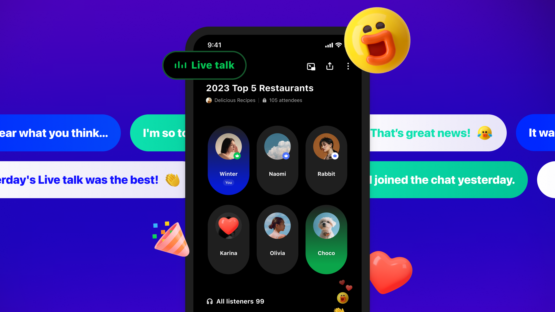 Live Talk: LINE's Leap Towards Real-Time Conversations