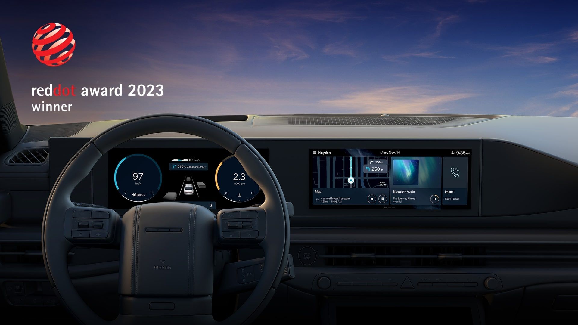 Hyundai Wins 3 Red Dot Awards: N Vision 74, Seon, Hyundai Sans UI