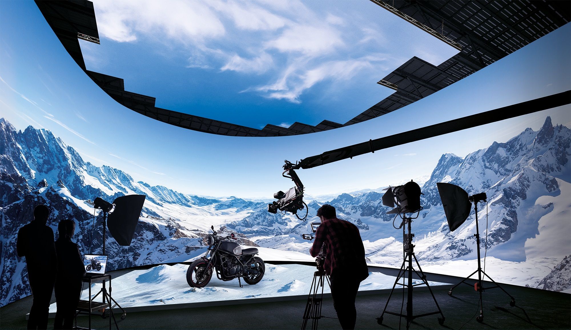 Samsung Debuts 'The Wall for Virtual Production' in Europe at IBC 2023