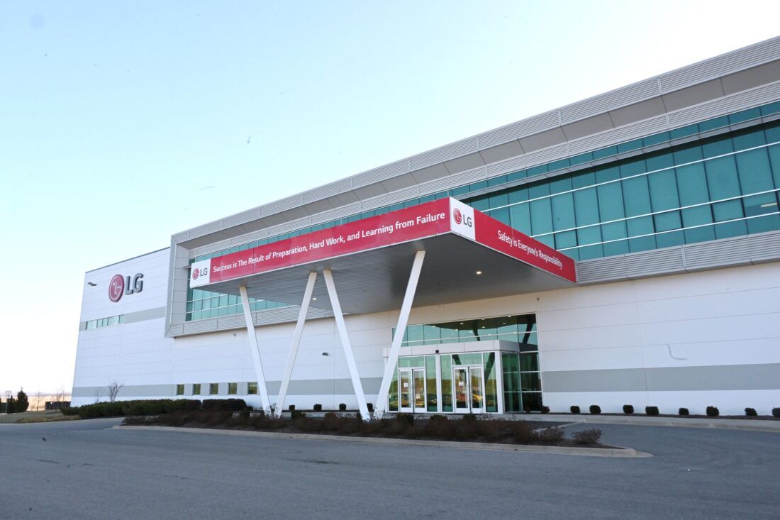 LG Electronics' Tennessee Factory Named World-Leading Lighthouse by World Economic Forum.
