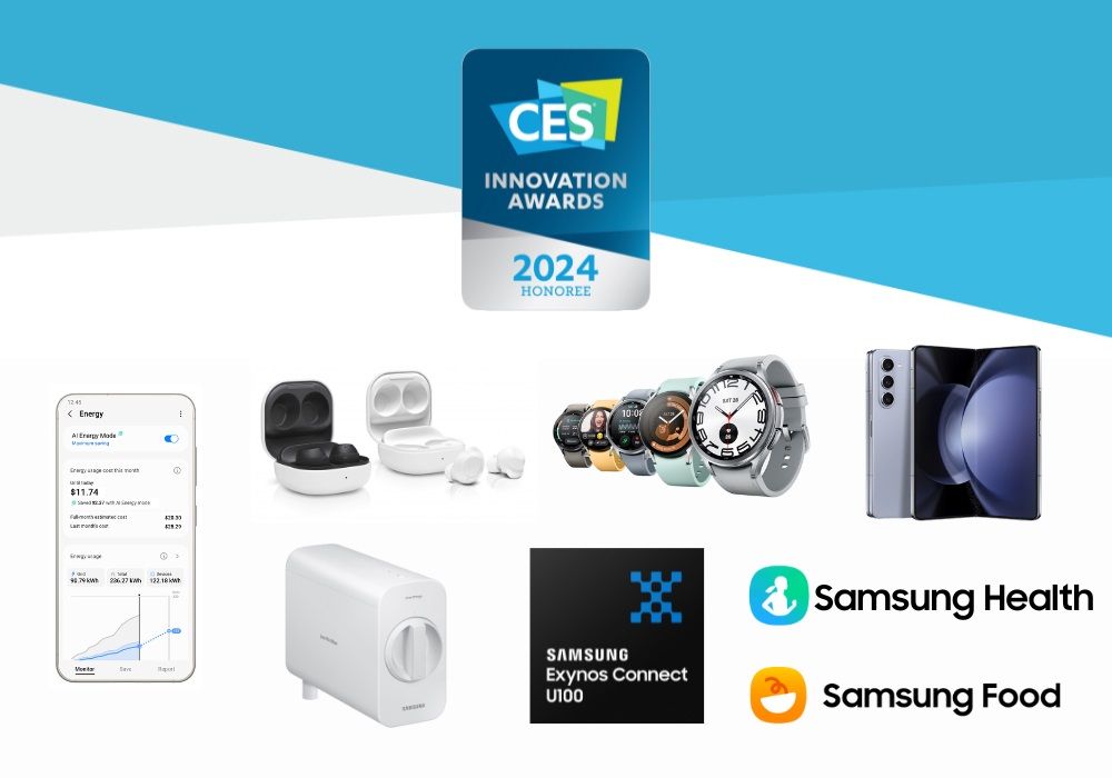 Samsung Wins Big at CES® 2024 Awards