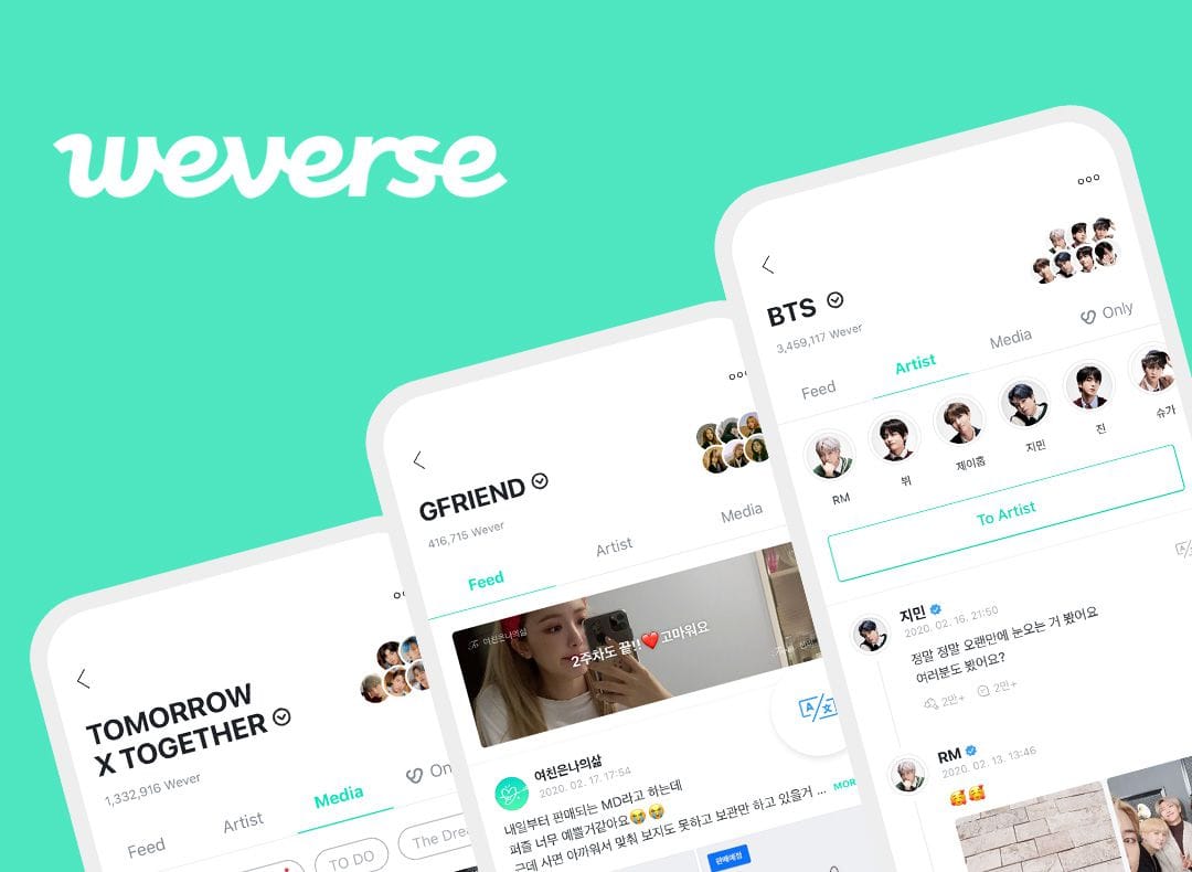 Weverse by the Numbers: 2020's Top Trends and Content