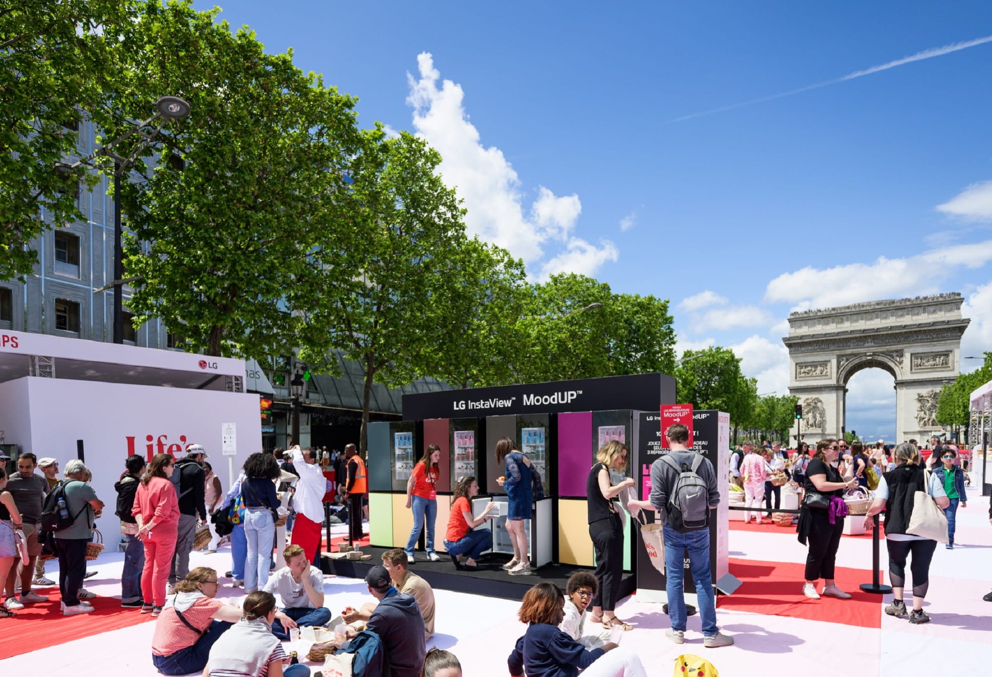 LG Unveils Customizable MoodUP Refrigerators in France