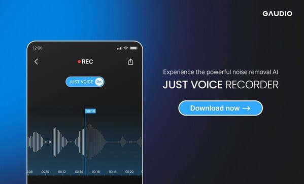 Gaudio Lab Unveils AI-Powered 'Just Voice Recorder' App