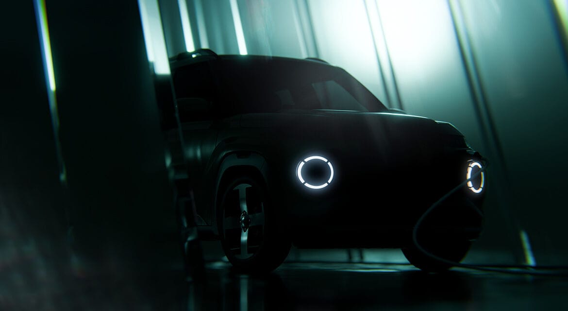 Hyundai Teases New Sub-Compact EV INSTER with 355 km Range