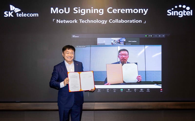 SK Telecom, Singtel Partner on Next-Gen 5G and 6G Networks