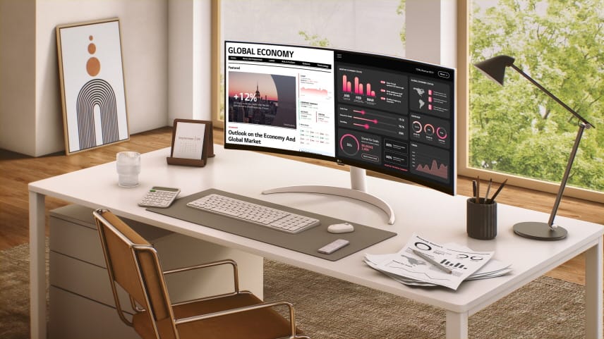LG Unveils 34" Curved UltraWide Smart Monitor for Work & Play