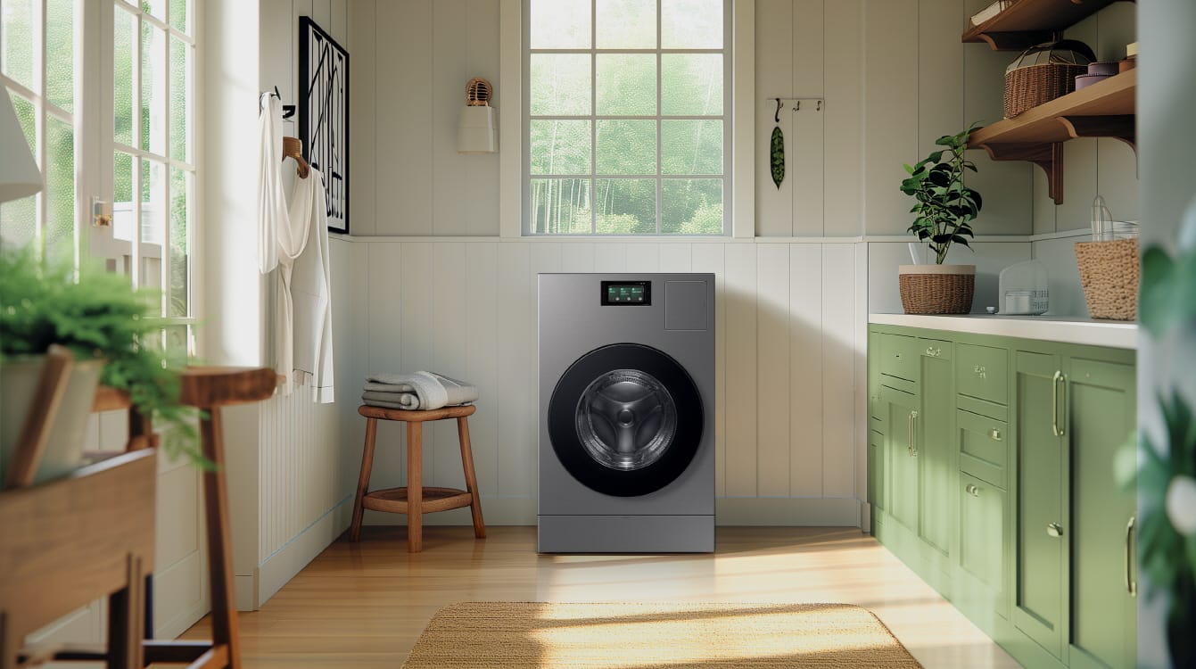 Samsung Launches AI-Powered Washer-Dryer Combo in Europe