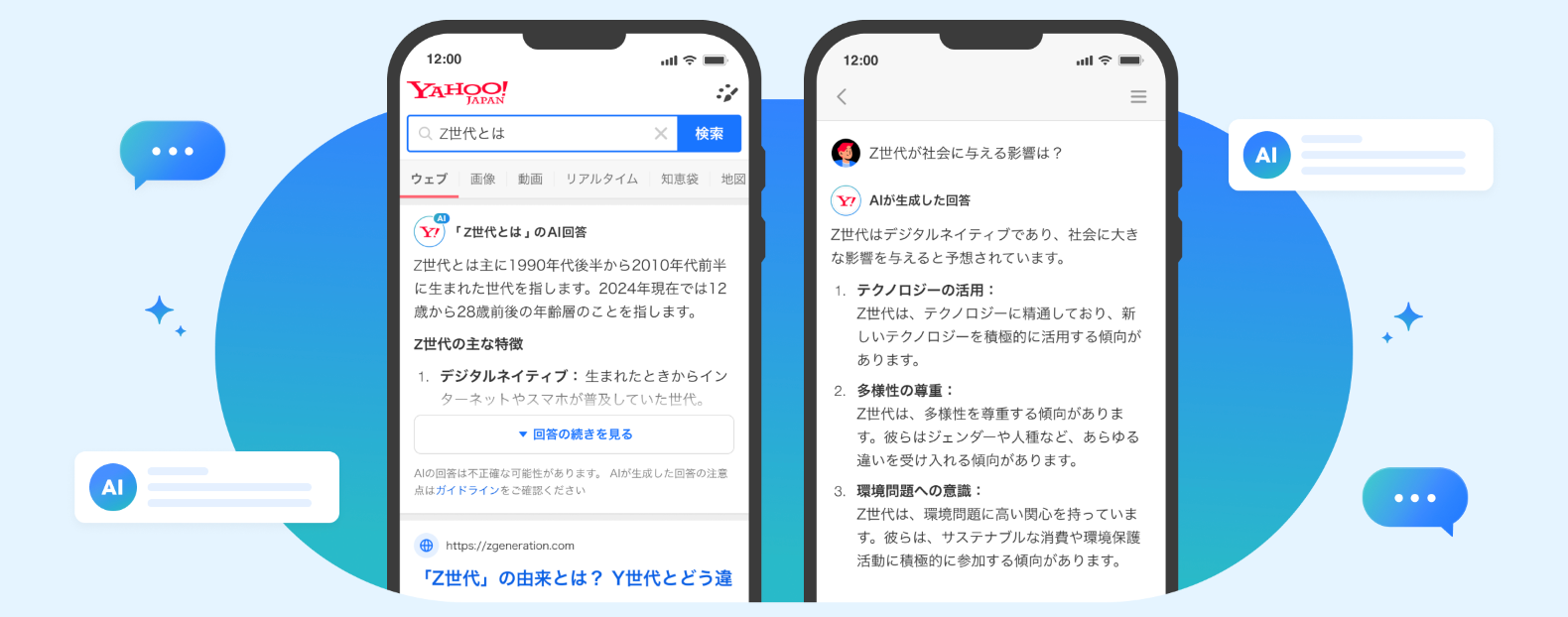 LINE Yahoo Introduces AI-Powered Search Results and Chat Feature