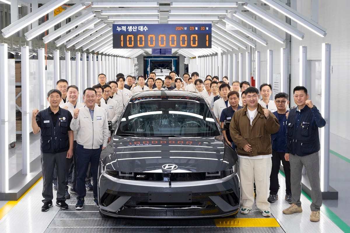 Hyundai Motor Reaches 100 Million Vehicle Production Mark