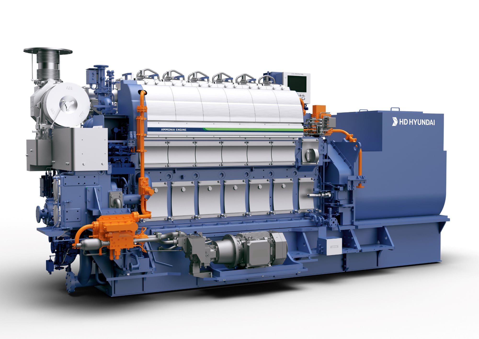 HD Hyundai Develops Zero-Carbon Ammonia Engine