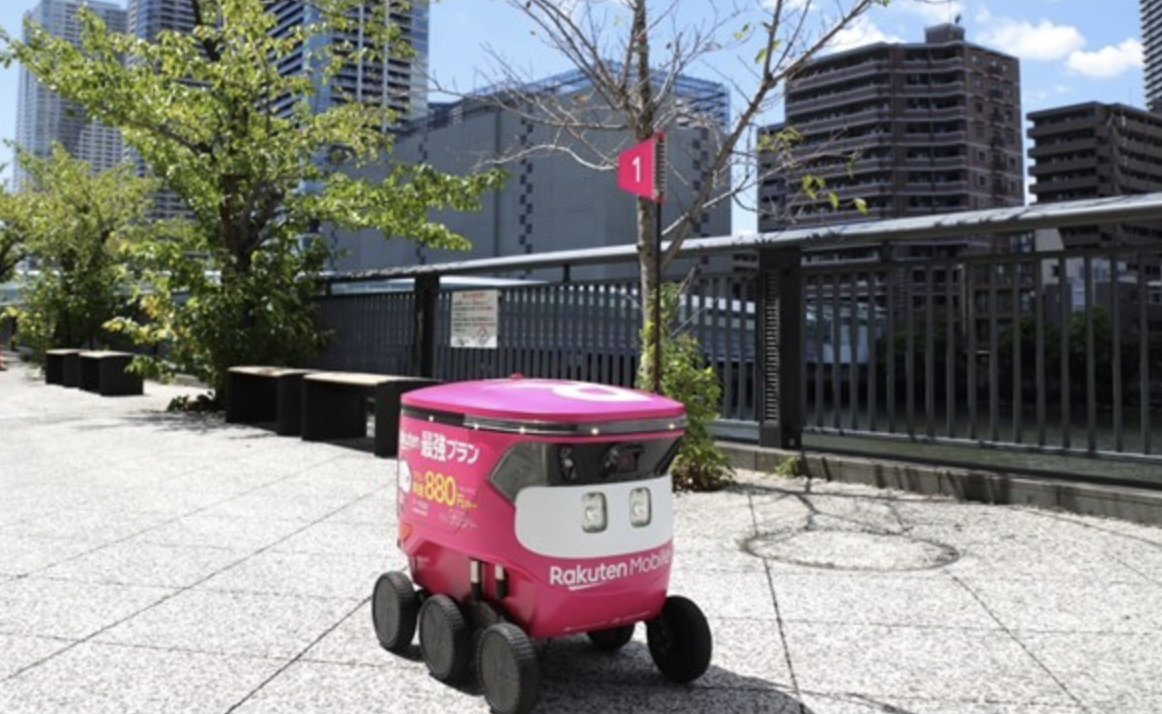Rakuten Launches AI Robot Delivery Service in Tokyo