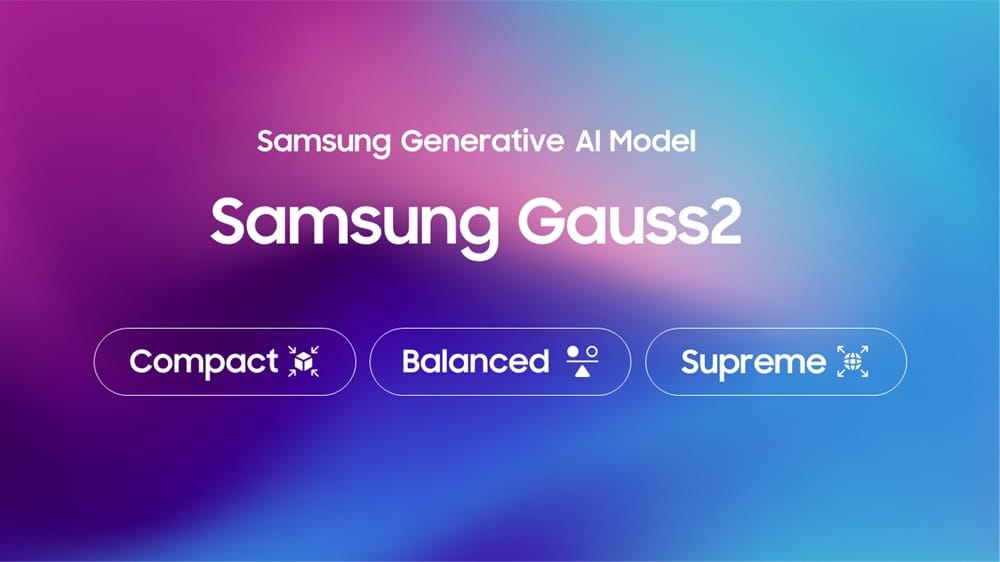 Samsung Unveils Gauss2 AI Model with Triple-Variant Architecture