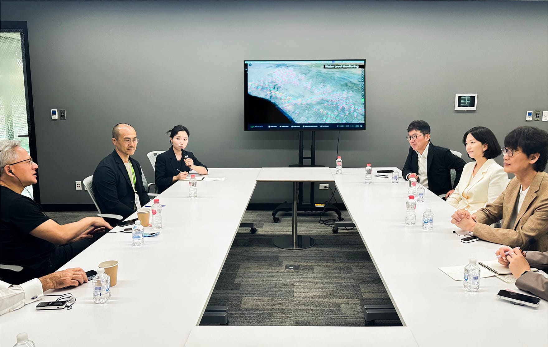 Naver Cloud Partners with Thai AI Firm, Meets NVIDIA CEO