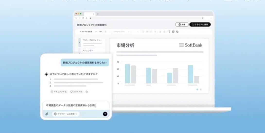 SoftBank Unveils AI Document Tool for Enterprise Users