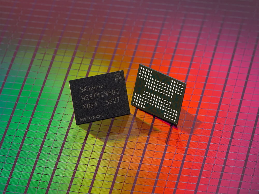 SK hynix Starts 321-Layer QLC NAND Flash Production