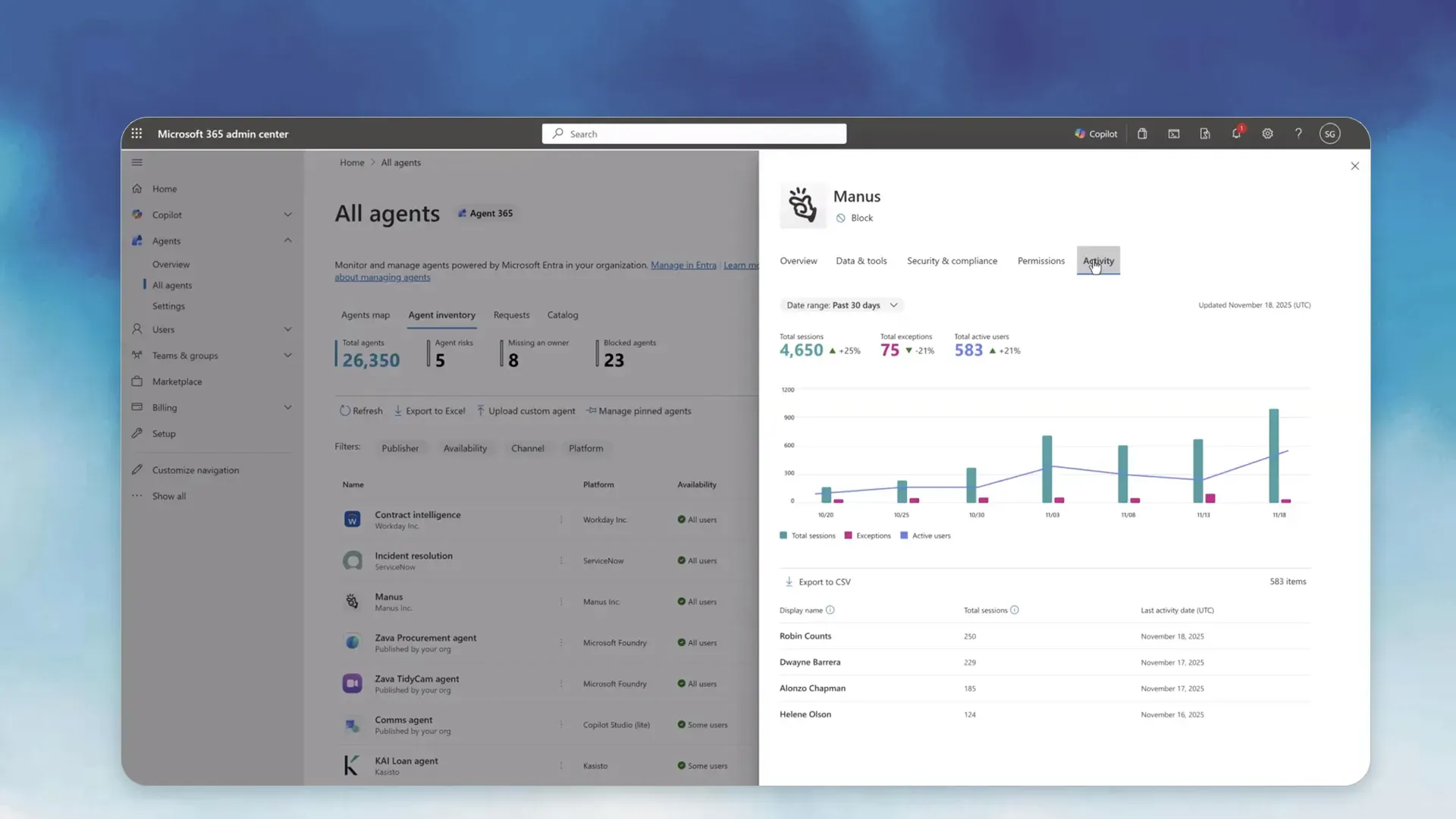 Manus AI Assistant Launches on Microsoft Agent 365 Platform