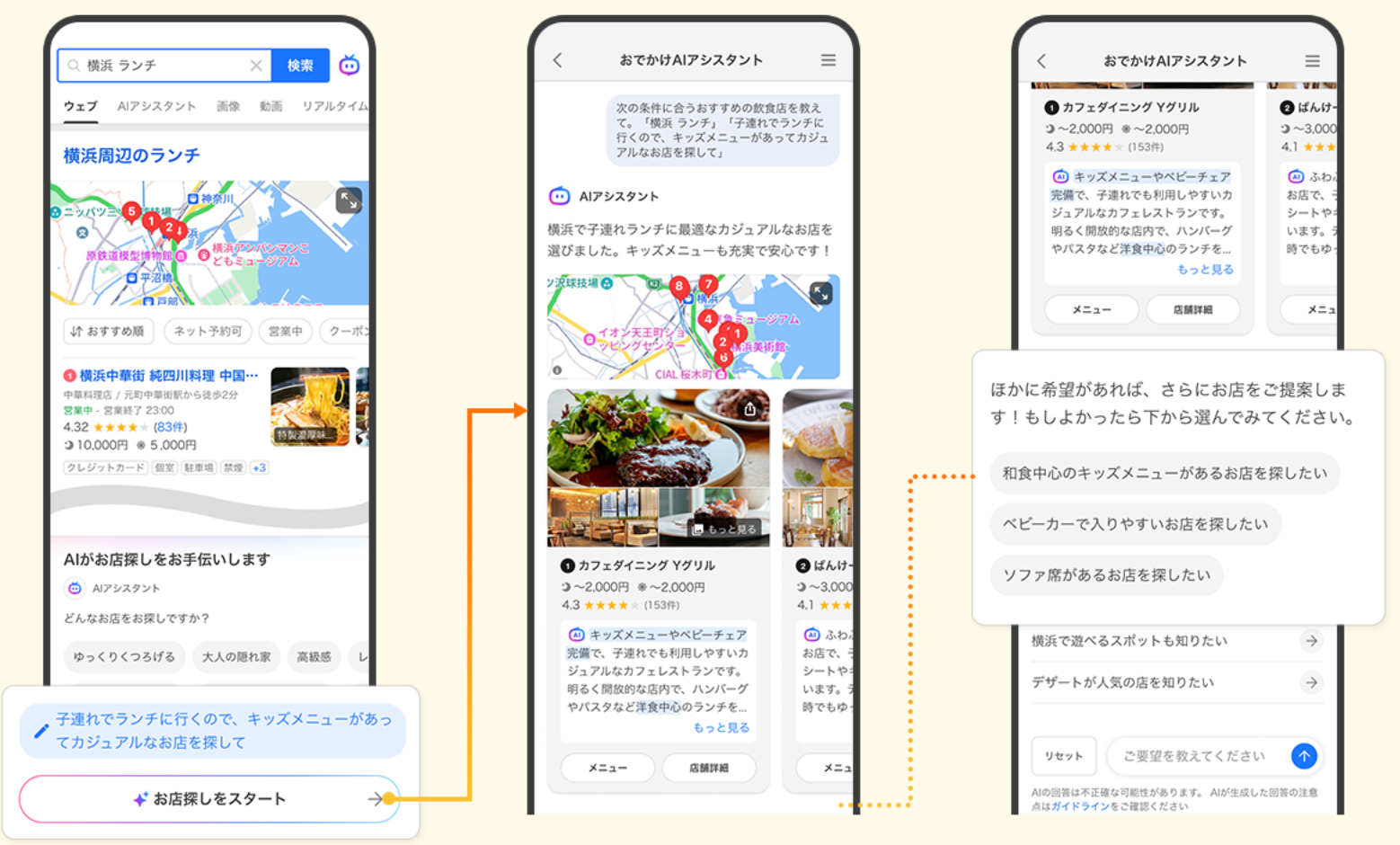 Yahoo! Search Adds AI Restaurant & Local Dining Features