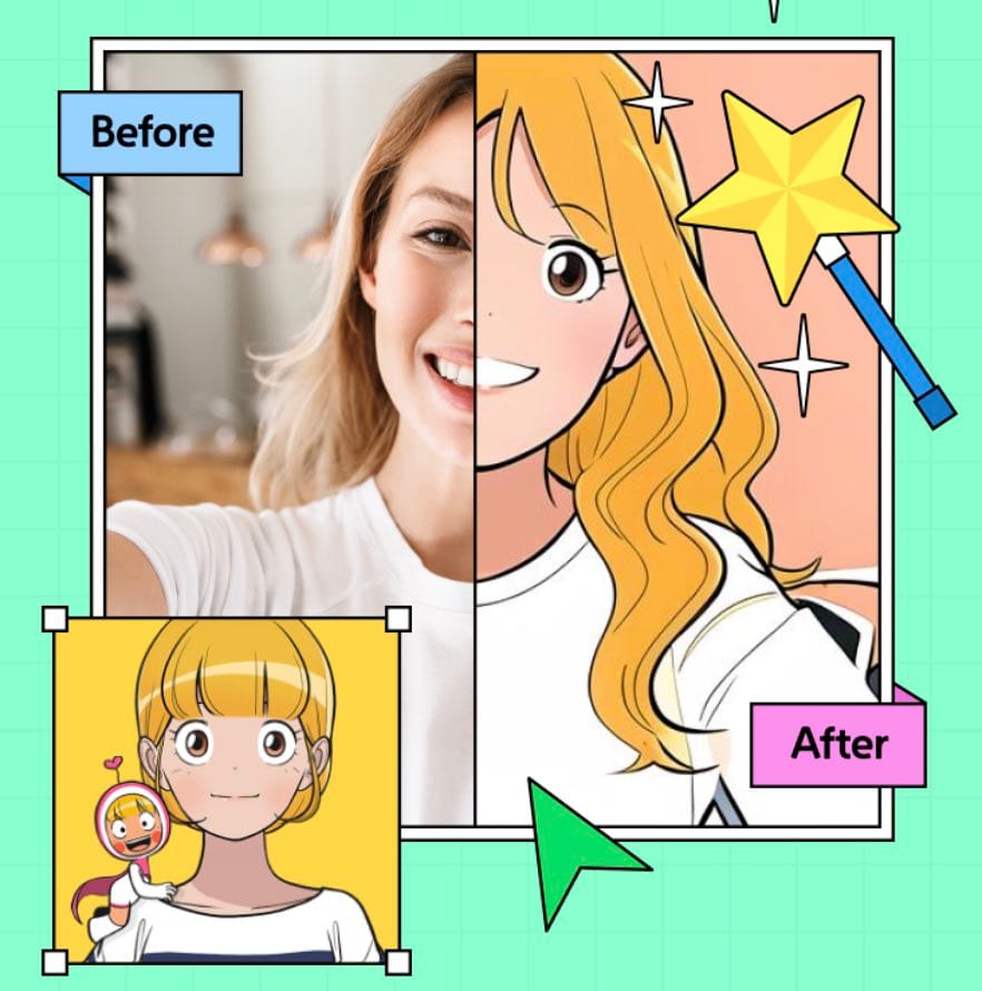 Naver Webtoon's "Filter Like Webtoon" Transforms Photos Into Webtoon Art post image