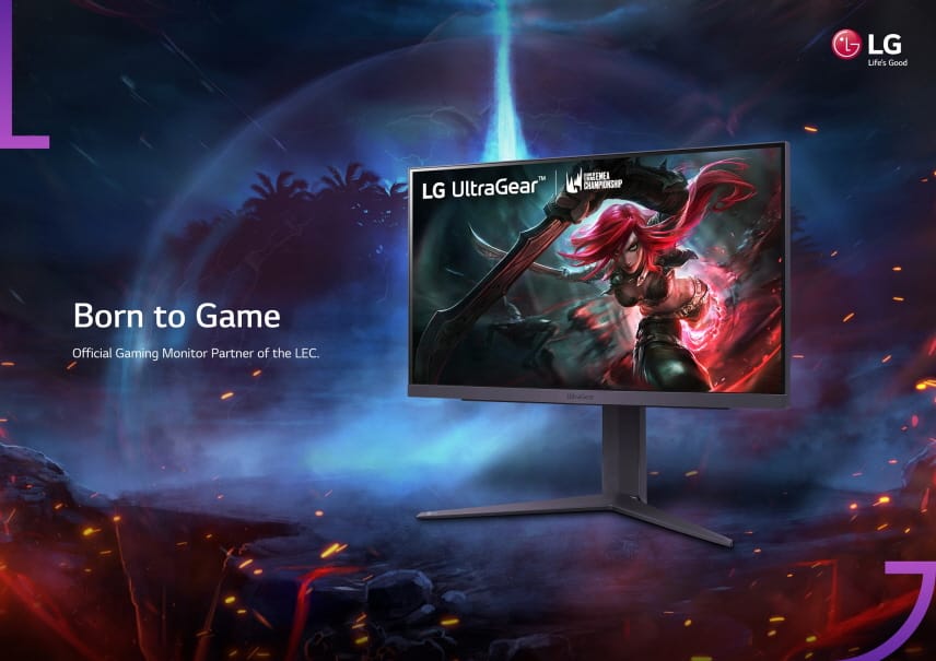 LG UltraGear Gaming Monitor Named Official Display of the League of Legends EMEA Championship 2023. post image