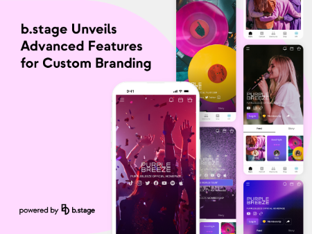 bemyfriends Upgrades b.stage for Custom Branding post image