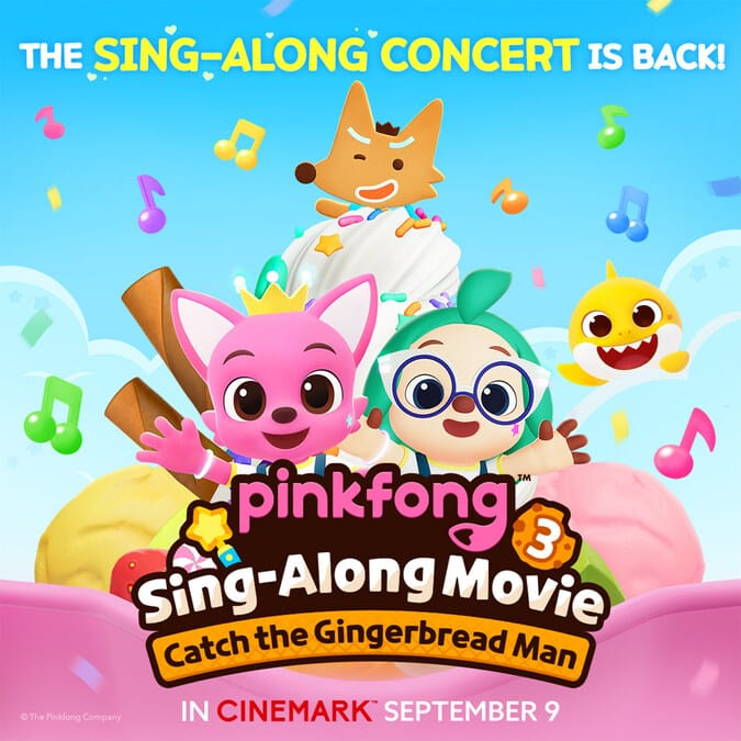 Pinkfong & Cinemark Partner for Sing-Along Movie: A Buzz in Entertainment post image