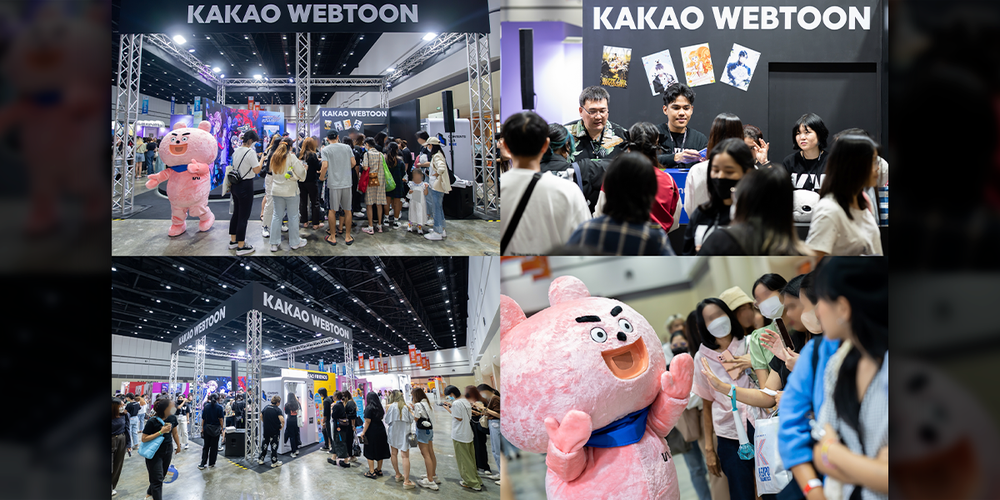 Kakao Webtoon Thailand Showcases Korean Comics at Bangkok's K-Expo post image