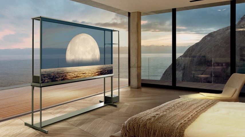LG Unveils World's First Transparent OLED TV for US Market post image