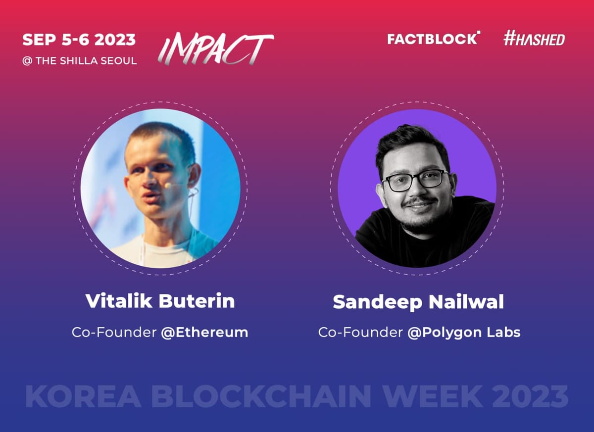 Ethereum Co-Founder Speaks at KBW2023: Vitalik Buterin on Cancun-Deneb  Upgrade