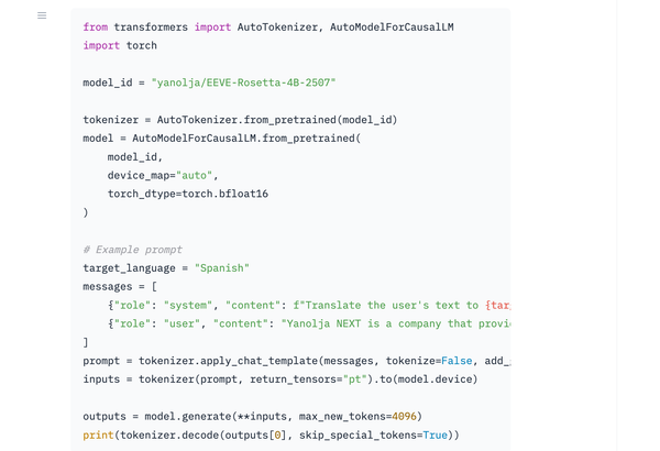 Yanolja Launches Open Source Translation AI Model post image