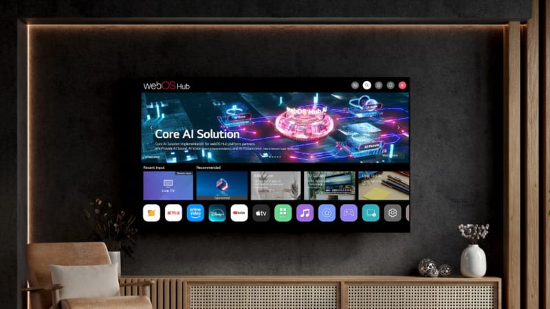 LG Unveils webOS Hub 3.0 AI Platform for TVs post image