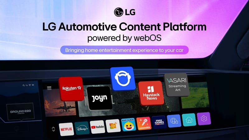 LG webOS Platform Powers Kia EV Streaming in Europe post image