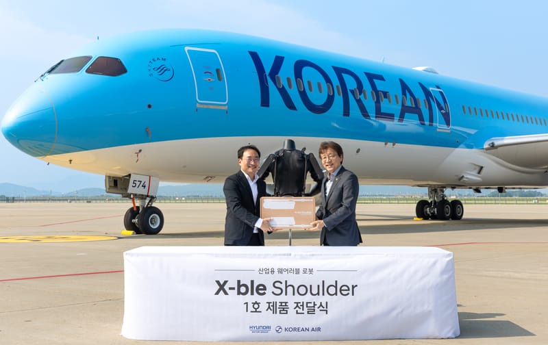 Hyundai Motor, Kia Deliver Wearable Robot to Korean Air post image